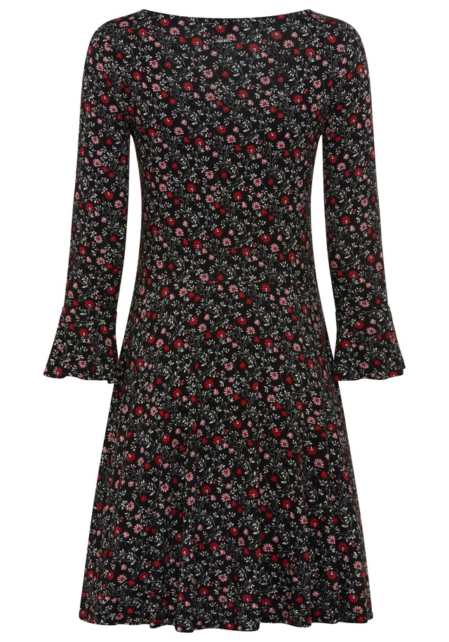 Laura Scott Jerseykleid festliche Anlässe, langes Kleid, elegant, aus Viskosemischung