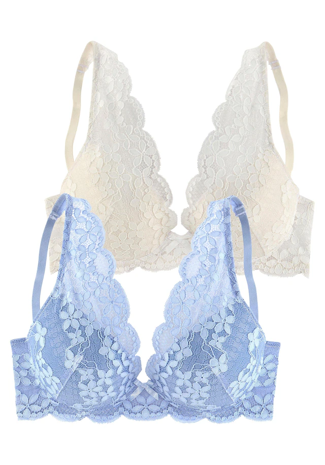 petite fleur by Lascana Push-up-BH Packung, in High Apex Schnittform, Dessous