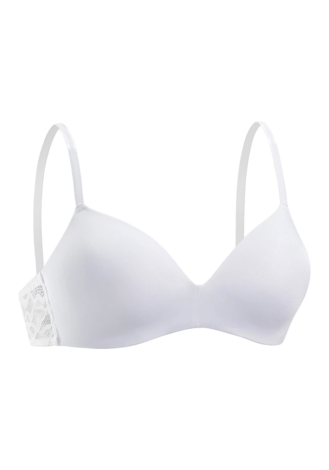 LASCANA Bralette-BH », BH ohne Bügel, T-Shirt-BH, bügelloser BH, Schalen-BH« , bequemer BH, Dessous