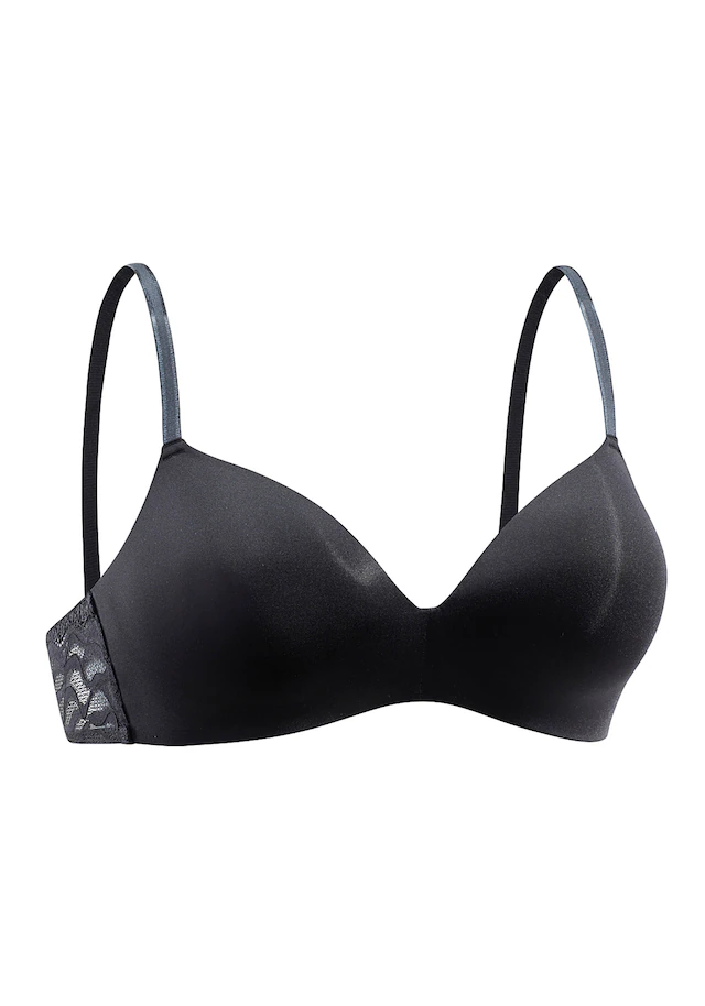 LASCANA Bralette-BH », BH ohne Bügel, T-Shirt-BH, bügelloser BH, Schalen-BH« , bequemer BH, Dessous