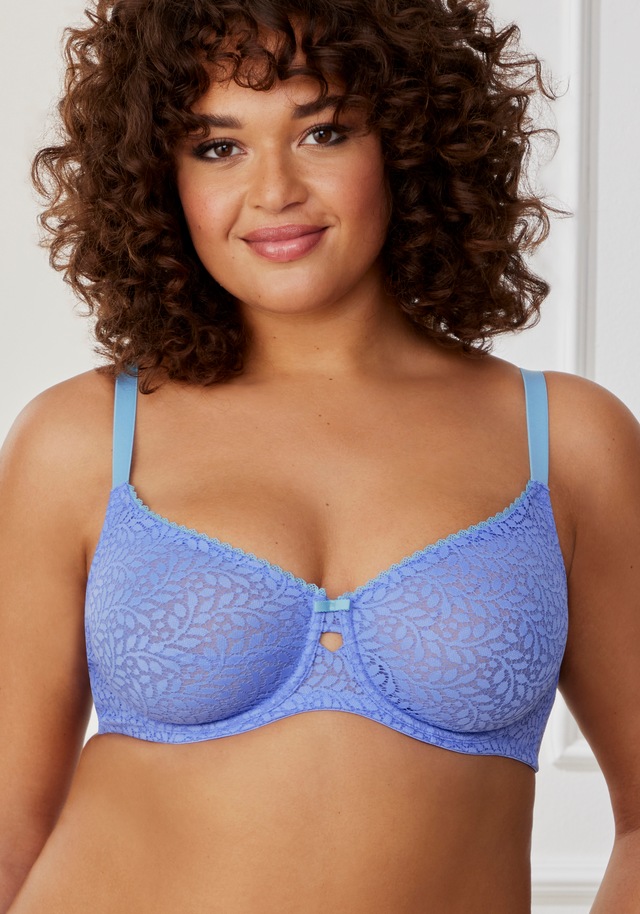 Nuance by Lascana Minimizer-BH mit Bügel aus leicht transparenter Spitze – ideal für große Größen