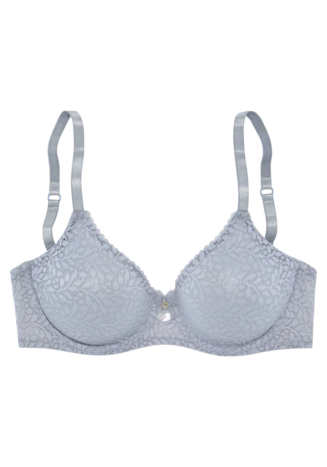 Nuance by Lascana Minimizer-BH mit Bügel aus leicht transparenter Spitze – ideal für große Größen