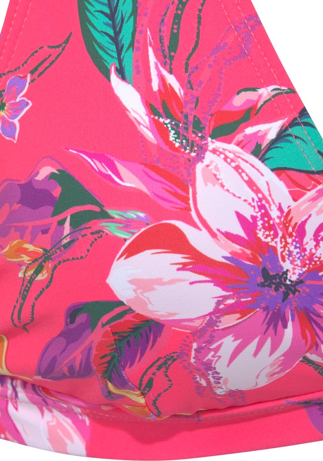 LASCANA Triangel-Bikini-Top »Malia« mit tropischem Print