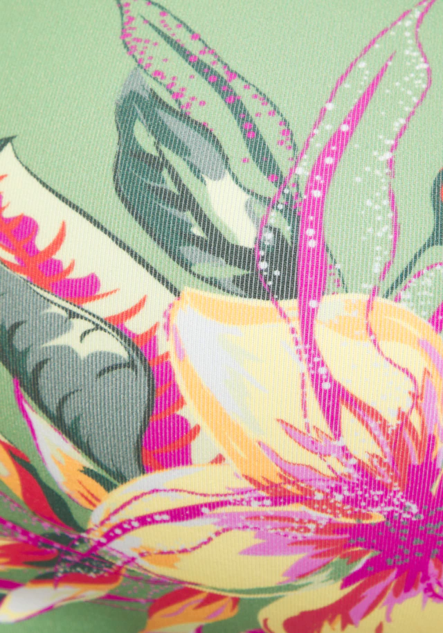 LASCANA Bustier-Bikini-Top »Malia« mit tropischem Print