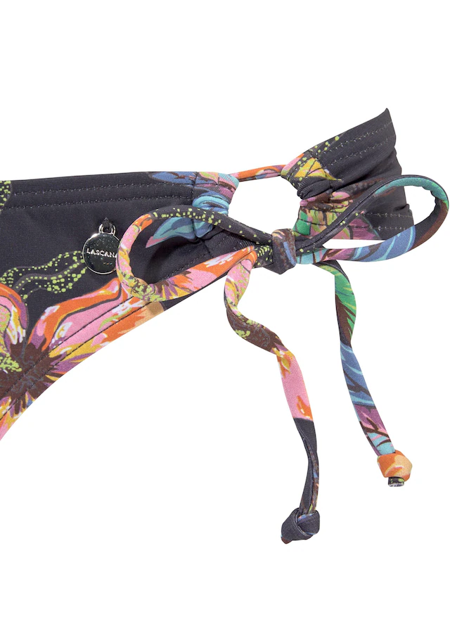 LASCANA Bikini-Hose »Malia« zum Binden mit tropischem Print