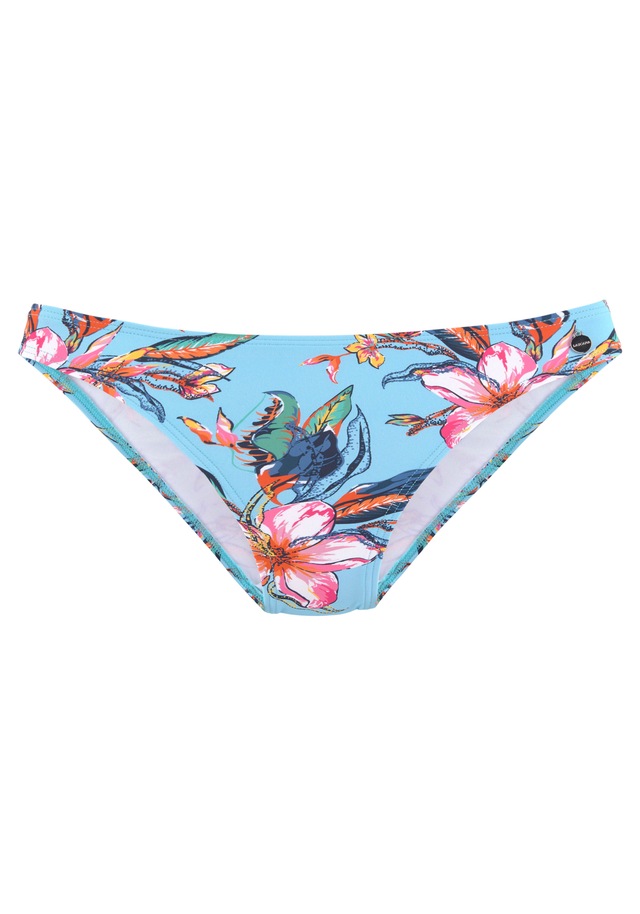 LASCANA Bikini-Hose »Malia« in knapper Brasilien-Form mit tropischem Print