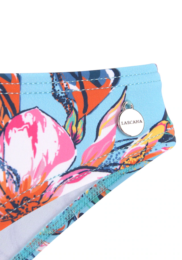 LASCANA Bikini-Hose »Malia« in knapper Brasilien-Form mit tropischem Print