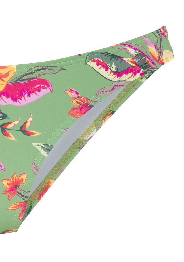 LASCANA Bikini-Hose »Malia« in knapper Brasilien-Form mit tropischem Print