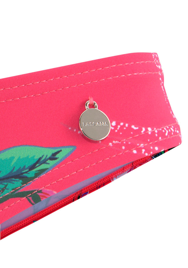 LASCANA Bikini-Hose »Malia« in knapper Brasilien-Form mit tropischem Print