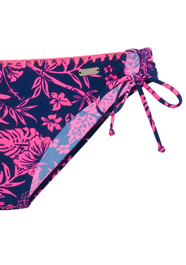 Venice Beach Triangel-Bikini »Kensi« mit kontrastfarbener Häkelkante