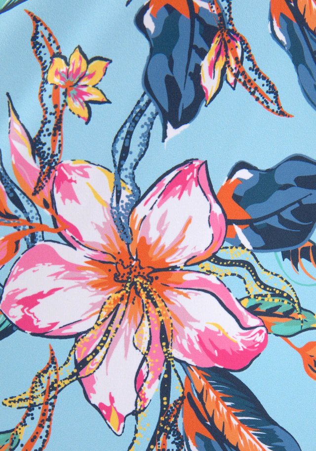 LASCANA Tankini-Top »Malia« mit lockerem Schnit und tropischem Print