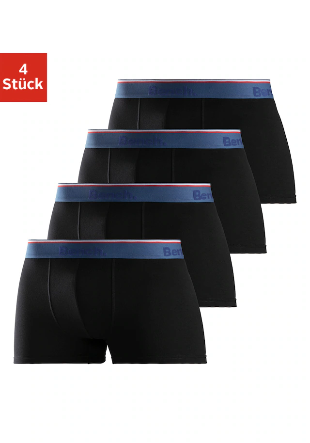 Bench. Boxer »Boxershorts für Herren« Packung, 4 Stk. Unterhosen aus Baumwoll-Mix
