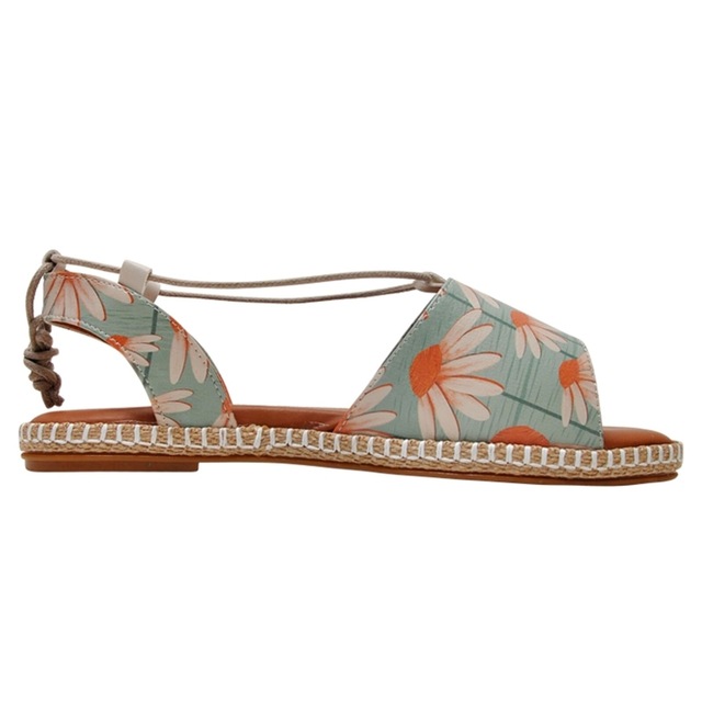 DOGO Sandale »Hazel Victor Bicycles Damen Sandalen, Hazel Spread Your Wings« Handgefertigt