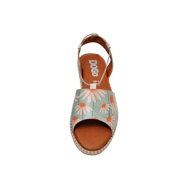 DOGO Sandale »Hazel Victor Bicycles Damen Sandalen, Hazel Spread Your Wings« Handgefertigt