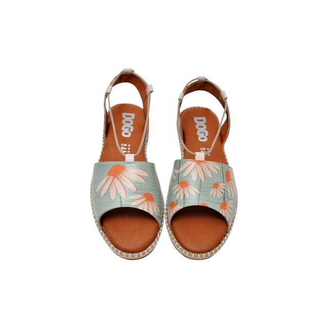 DOGO Sandale »Hazel Victor Bicycles Damen Sandalen, Hazel Spread Your Wings« Handgefertigt