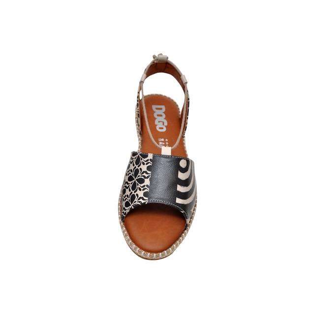 DOGO Sandale »Hazel Victor Bicycles Damen Sandalen, Hazel Spread Your Wings« Handgefertigt