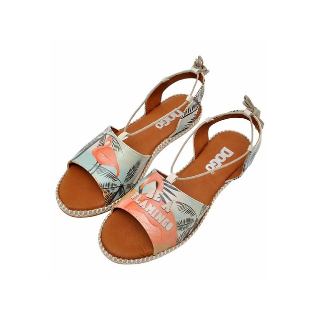 DOGO Sandale »Hazel Victor Bicycles Damen Sandalen, Hazel Spread Your Wings« Handgefertigt