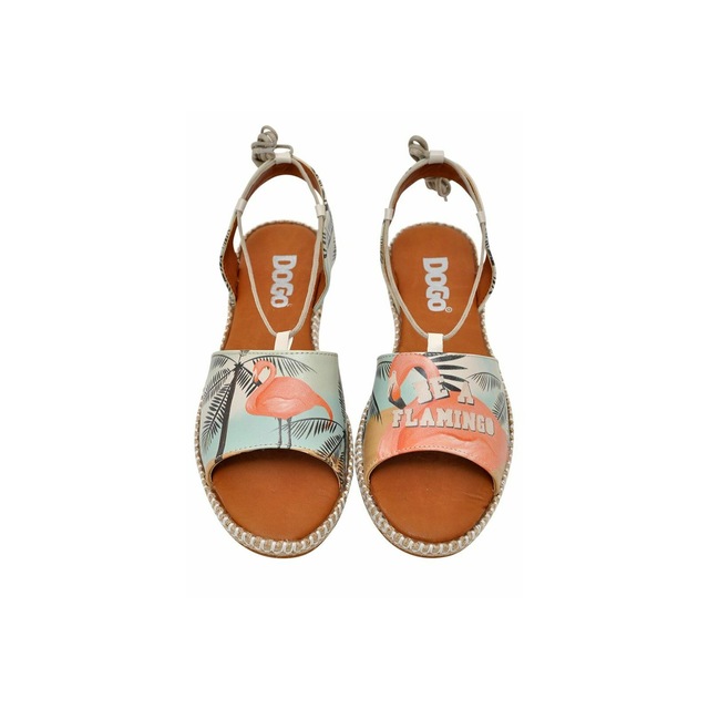 DOGO Sandale »Hazel Victor Bicycles Damen Sandalen, Hazel Spread Your Wings« Handgefertigt
