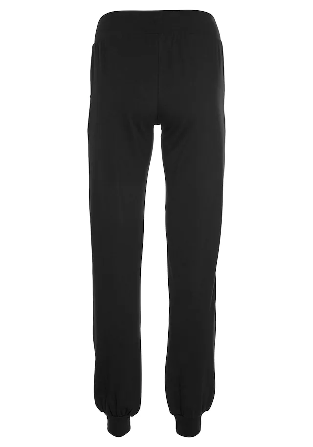 Ocean Sportswear Yogahose »Soulwear - Yoga & Relax Pants - Loose Fit« Seitliche Eingrifftaschen und Bündchen für bequemen Sitz