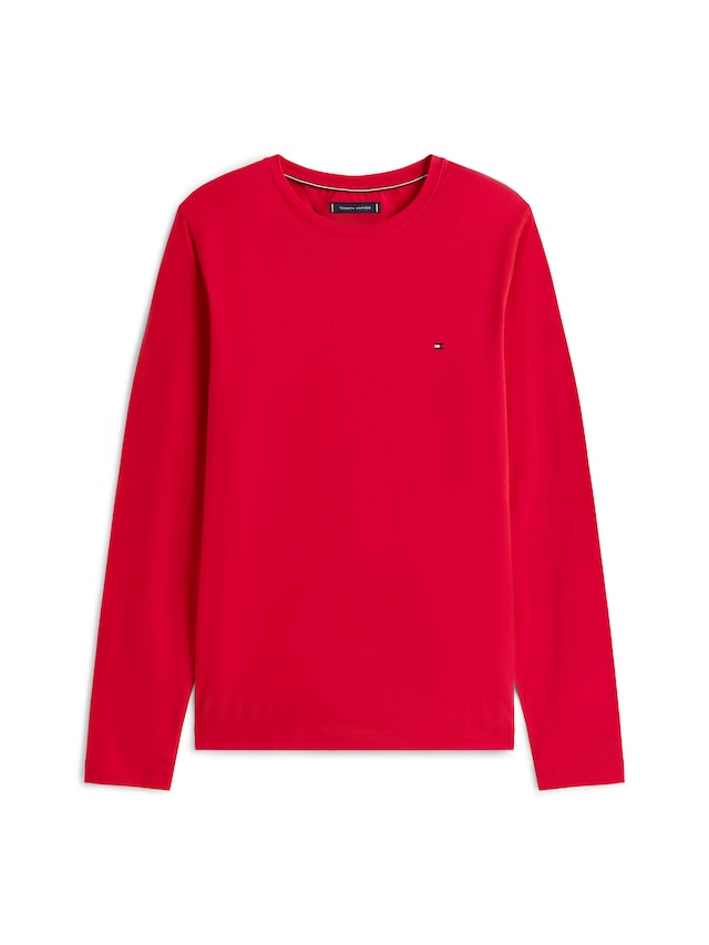 Tommy Hilfiger Langarmshirt »STRETCH SLIM FIT LONG SLEEVE« aus Baumwollstretch