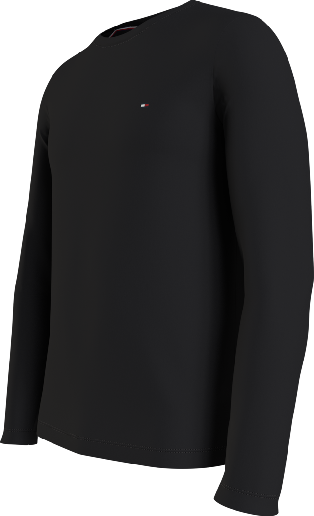 Tommy Hilfiger Langarmshirt »STRETCH SLIM FIT LONG SLEEVE« aus Baumwollstretch