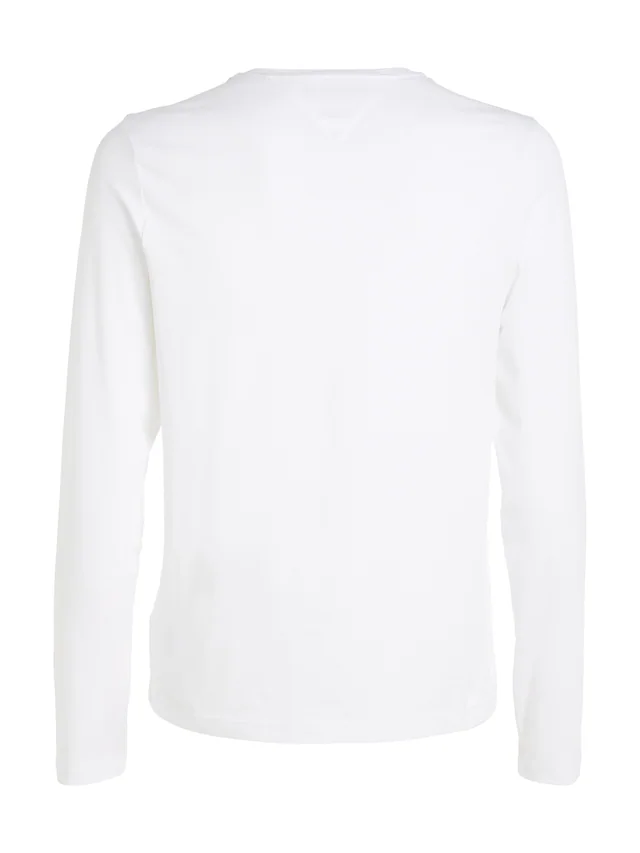 Tommy Hilfiger Langarmshirt »STRETCH SLIM FIT LONG SLEEVE« aus Baumwollstretch