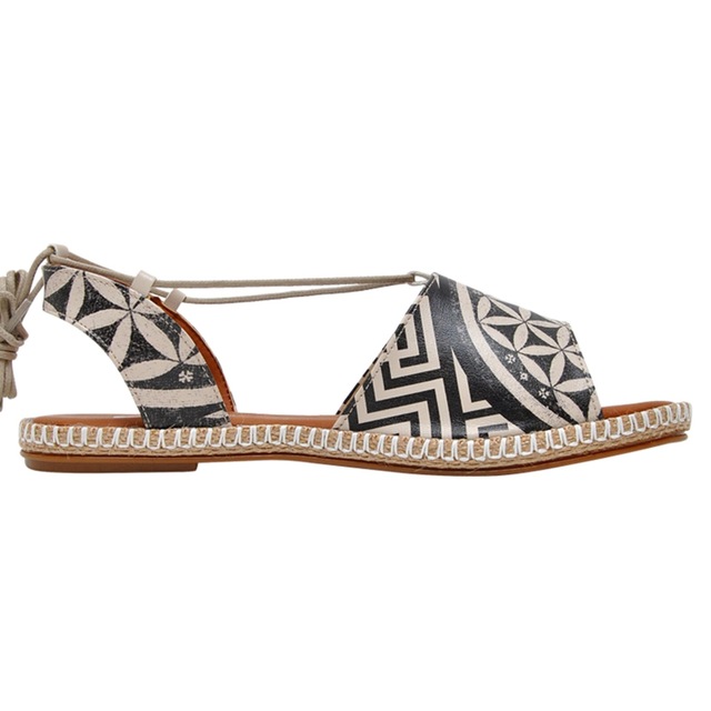 DOGO Sandale »Hazel Victor Bicycles Damen Sandalen, Hazel Spread Your Wings« Handgefertigt