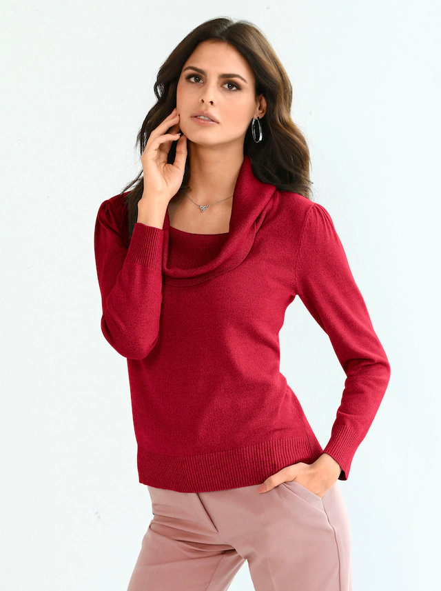 Wasserfallpullover »Pullover«