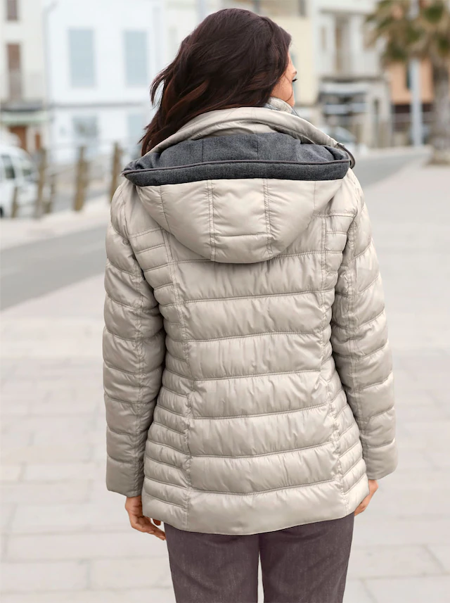 Casual Looks Steppjacke mit Kapuze