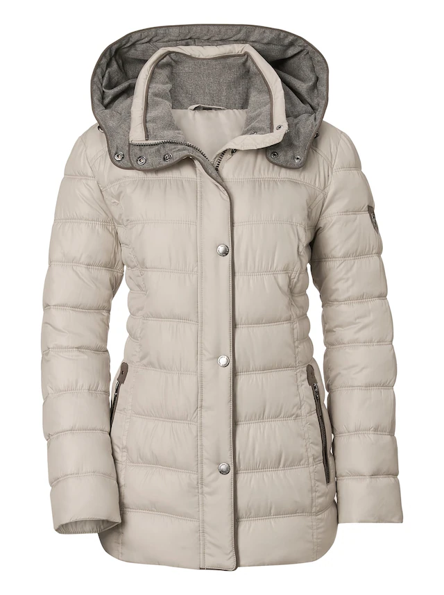 Casual Looks Steppjacke mit Kapuze