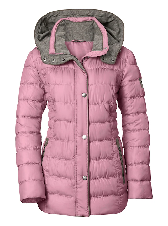 Casual Looks Steppjacke mit Kapuze