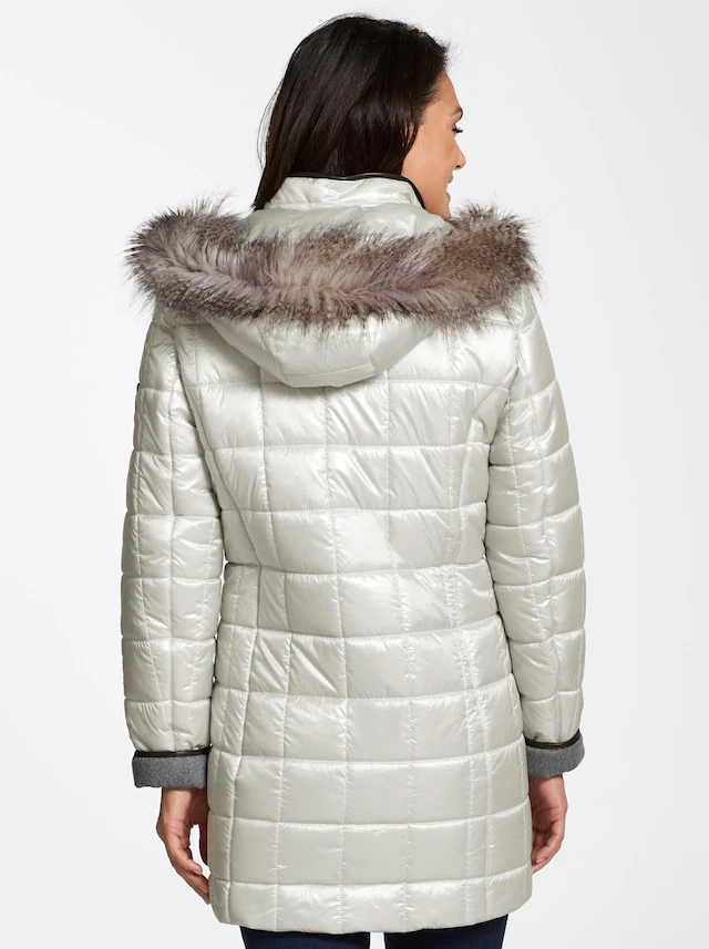 Casual Looks Steppjacke mit Kapuze