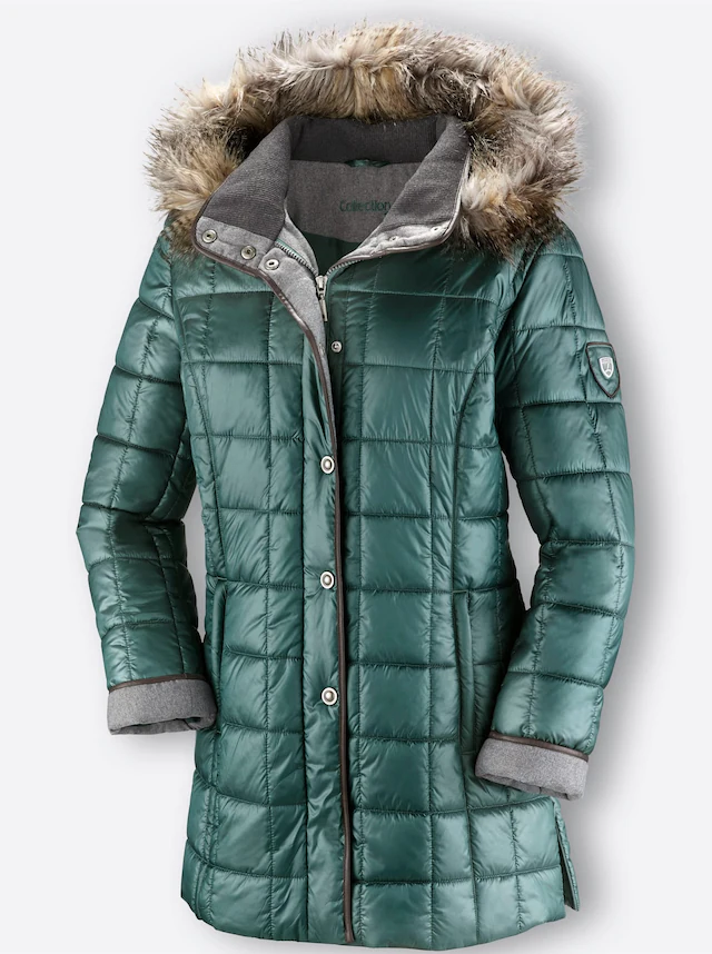 Casual Looks Steppjacke mit Kapuze