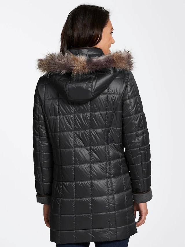 Casual Looks Steppjacke mit Kapuze