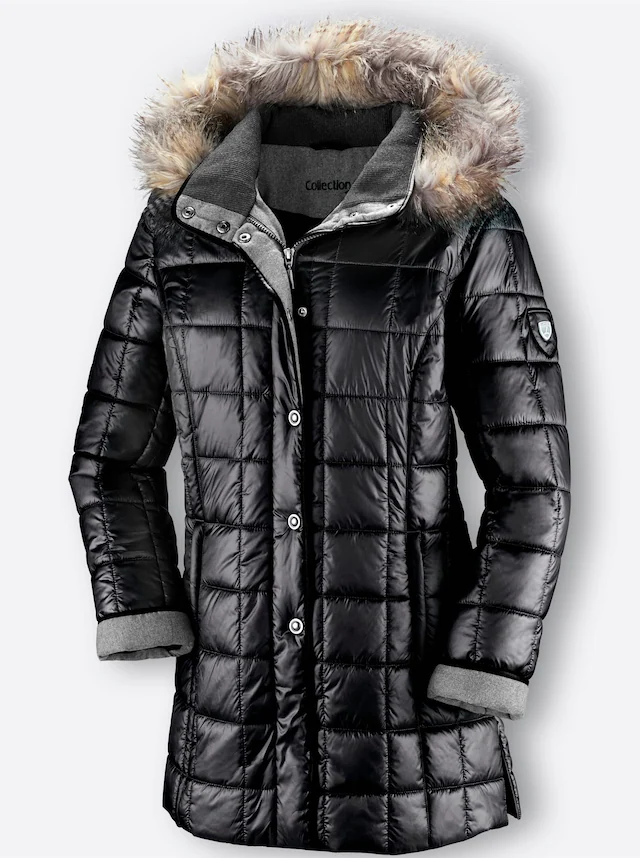 Casual Looks Steppjacke mit Kapuze