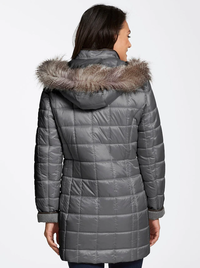 Casual Looks Steppjacke mit Kapuze
