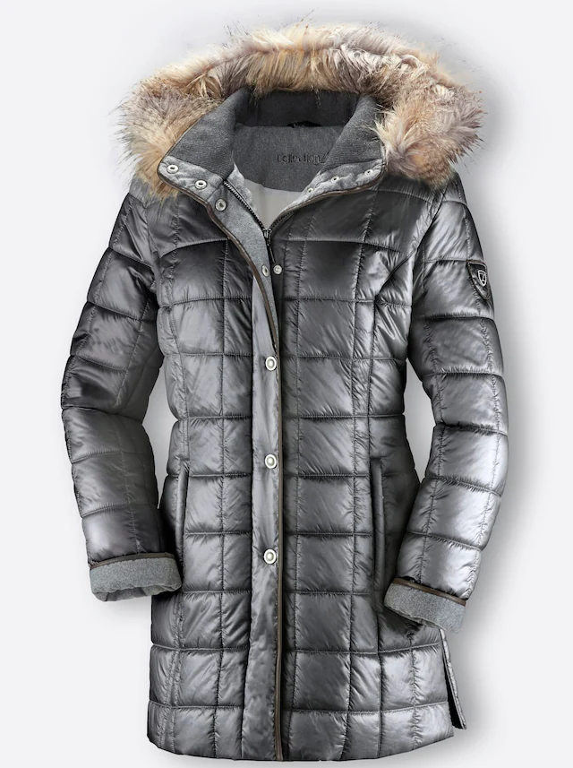 Casual Looks Steppjacke mit Kapuze