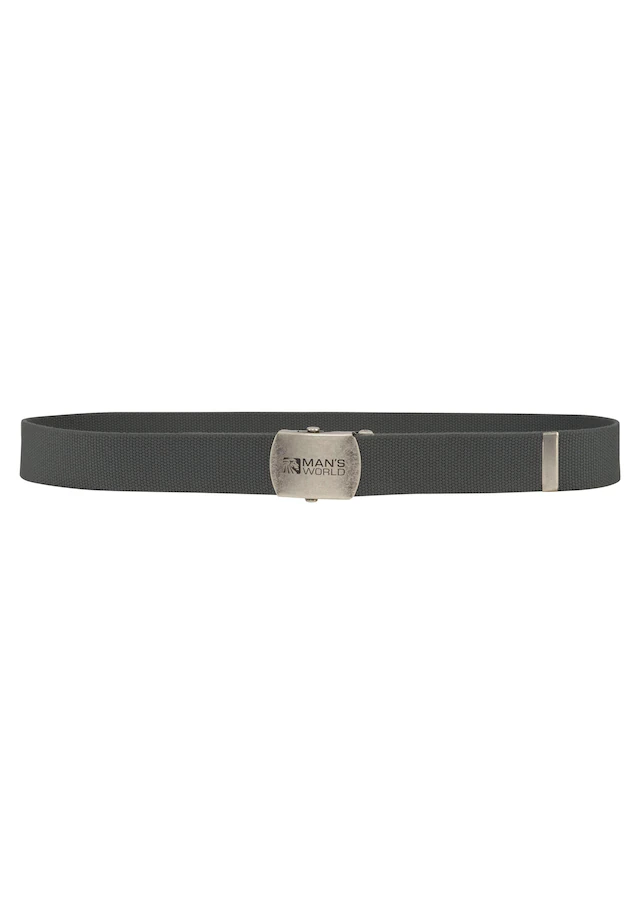 Man's World Stoffgürtel aus Textilband im zeitlosen Design - NEUE FARBE im used Look