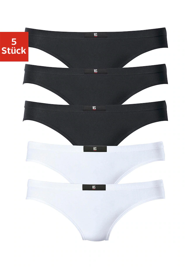 H.I.S String 5er-Pack, aus elastischer Baumwoll-Qualität