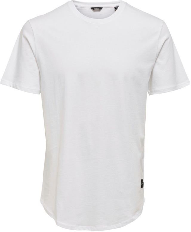 ONLY & SONS Rundhalsshirt »ONSMATT LONGY SS TEE NOOS«
