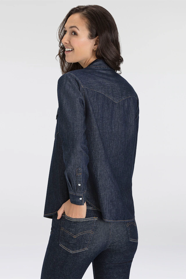 Levi's® Jeansbluse »ESSENTIAL WESTERN« mit Brusttaschen mit Druckknöpfen