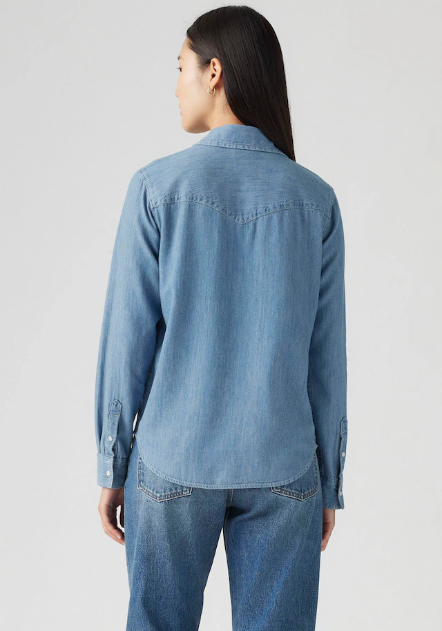 Levi's® Jeansbluse »ESSENTIAL WESTERN« mit Brusttaschen mit Druckknöpfen
