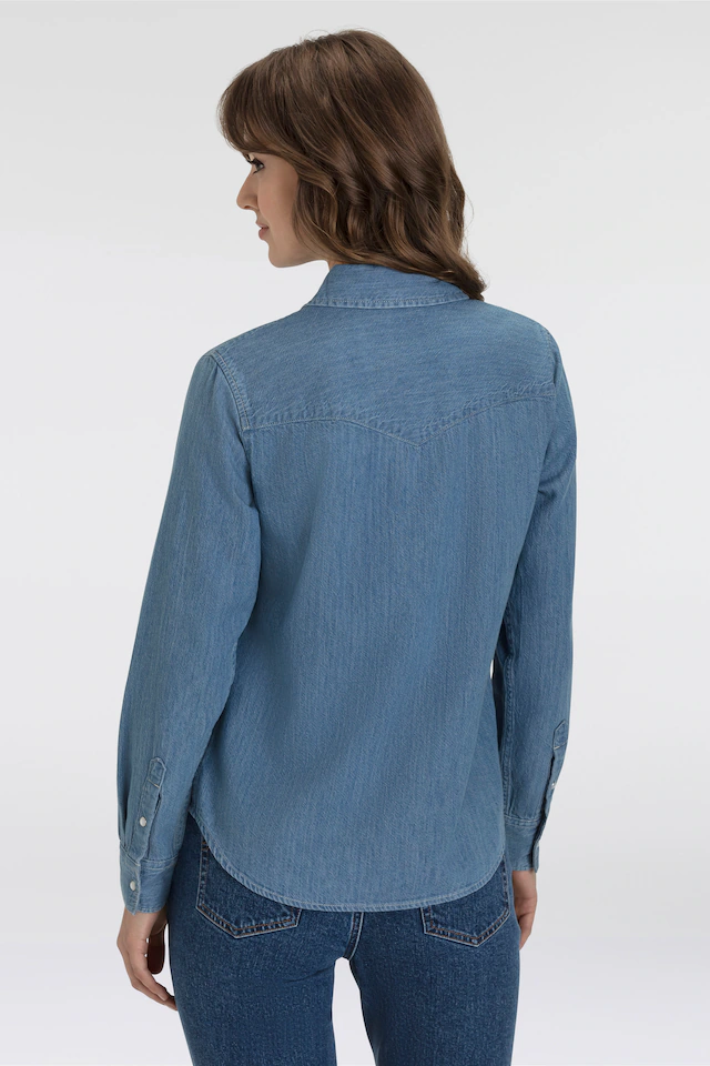 Levi's® Jeansbluse »ESSENTIAL WESTERN« mit Brusttaschen mit Druckknöpfen