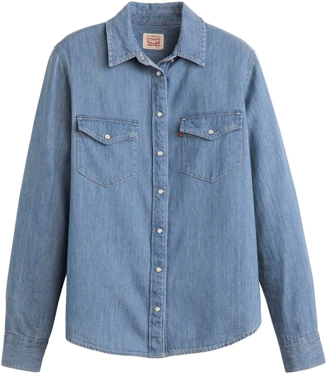 Levi's® Jeansbluse »ESSENTIAL WESTERN« mit Brusttaschen mit Druckknöpfen