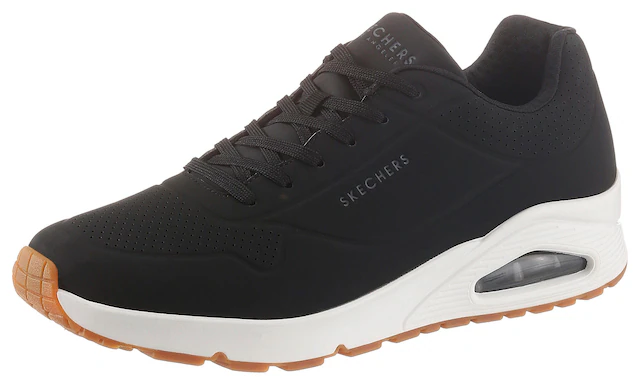 Skechers Sneaker »Uno - Stand on Air« , Freizeitschuh, Halbschuh, Schnürschuh mit extra Dämpfung