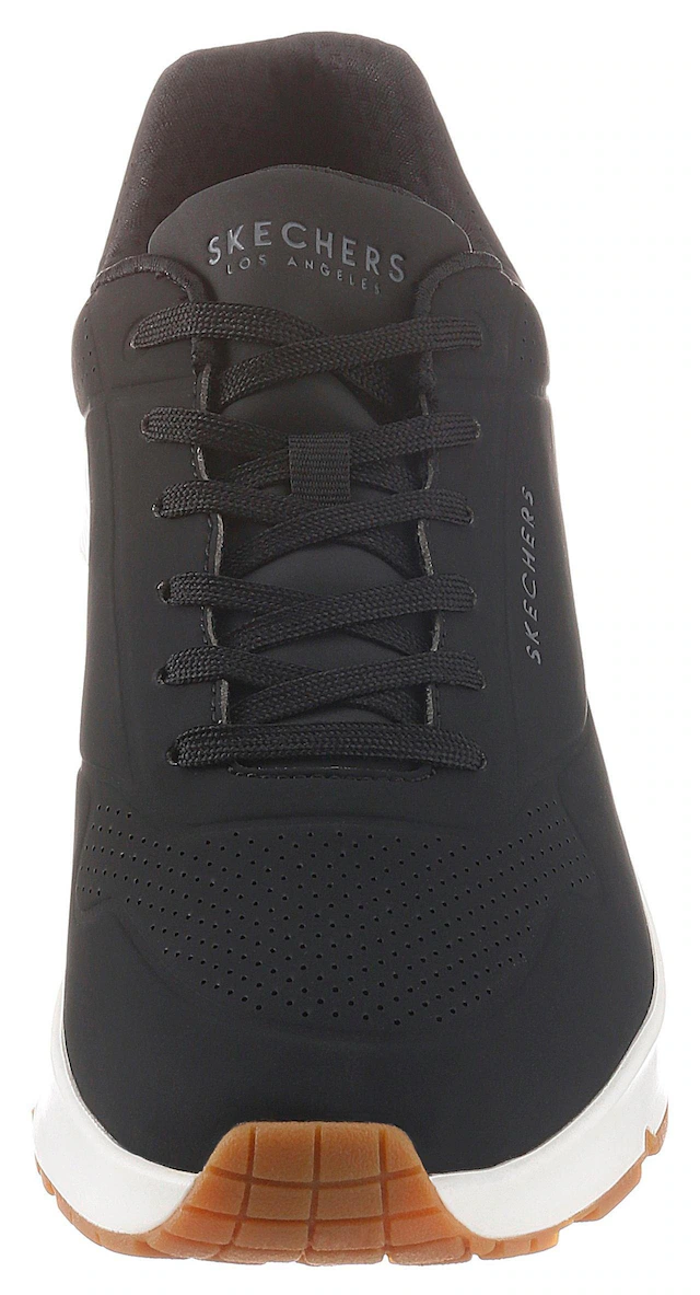 Skechers Sneaker »Uno - Stand on Air« , Freizeitschuh, Halbschuh, Schnürschuh mit extra Dämpfung