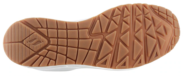 Skechers Sneaker »Uno - Stand on Air« , Freizeitschuh, Halbschuh, Schnürschuh mit extra Dämpfung