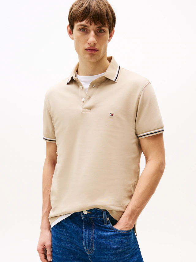 Tommy Hilfiger »TOMMY TIPPED SLIM POLO«