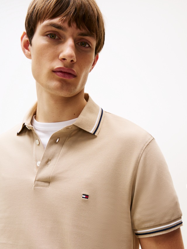 Tommy Hilfiger »TOMMY TIPPED SLIM POLO«