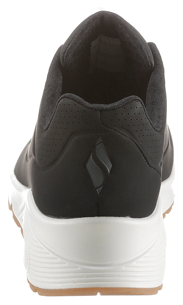 Skechers Wedgesneaker »Uno - Stand on Air« Freizeitschuh, Halbschuh, Schnürschuh mit feiner Perforation